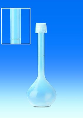 Volumetric flask, PFA, class A with screw cap, PFA, 500 ml