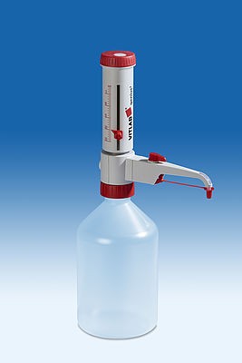 Bottle-top dispenser VITLAB® genius² 0.5 - 5.0 ml, DE-M marked