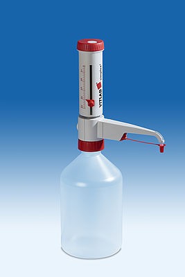 Bottle-top dispenser VITLAB® simplex² 1.0 - 10.0 ml, DE-M marked