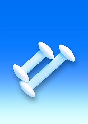 Magnetic stirring-bar circulus, PTFE length 55 mm