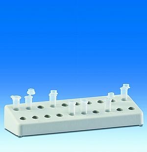 Microtube stand for 20 microtubes