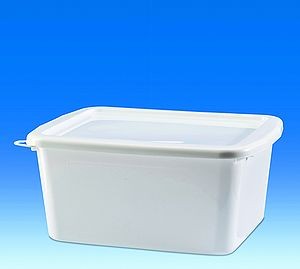 Bowl, PP white, for steel sinks, 17l