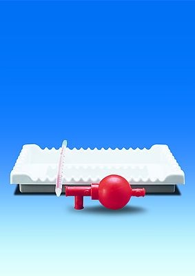 Pipette tray, PVC holds pipettes from 120 mm length